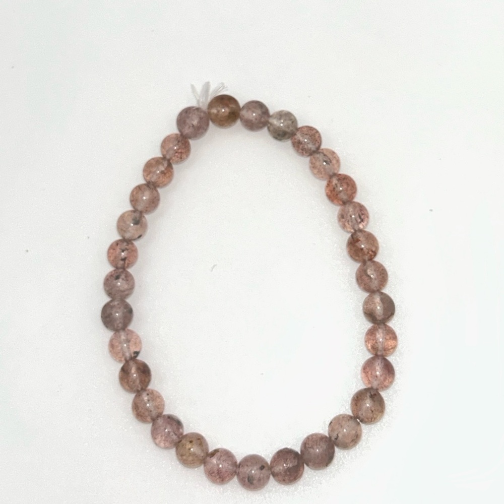 Strawberry Quartz bracelet